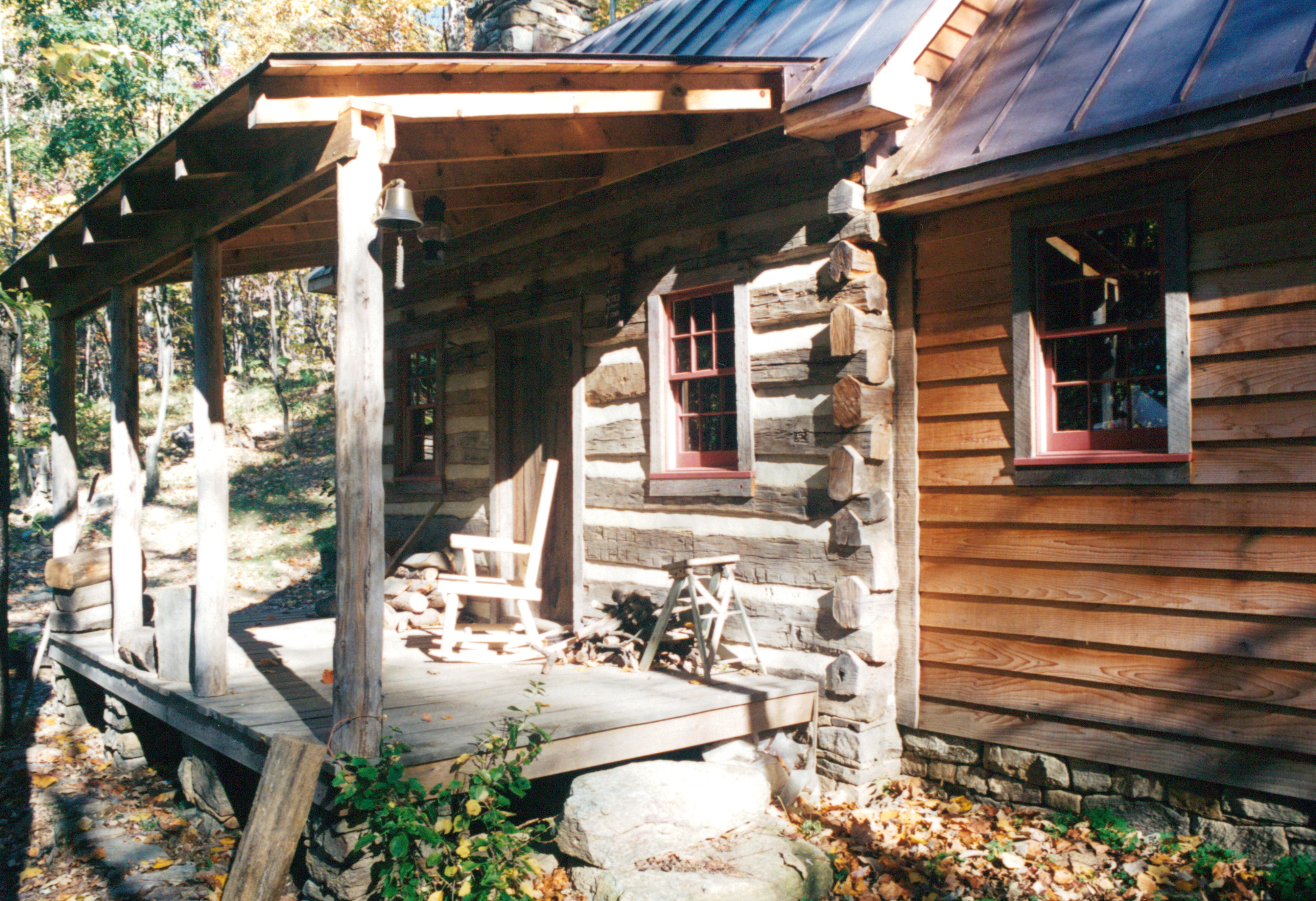 Part Five of... Building a rustic cabin - Handmade Houses with Noah Bradley