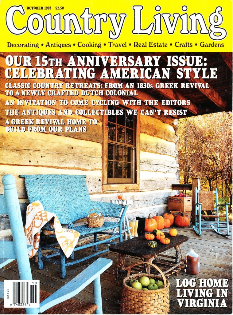 Country Living magazine article Handmade Houses with Noah Bradley