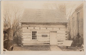 PA cabin postcard