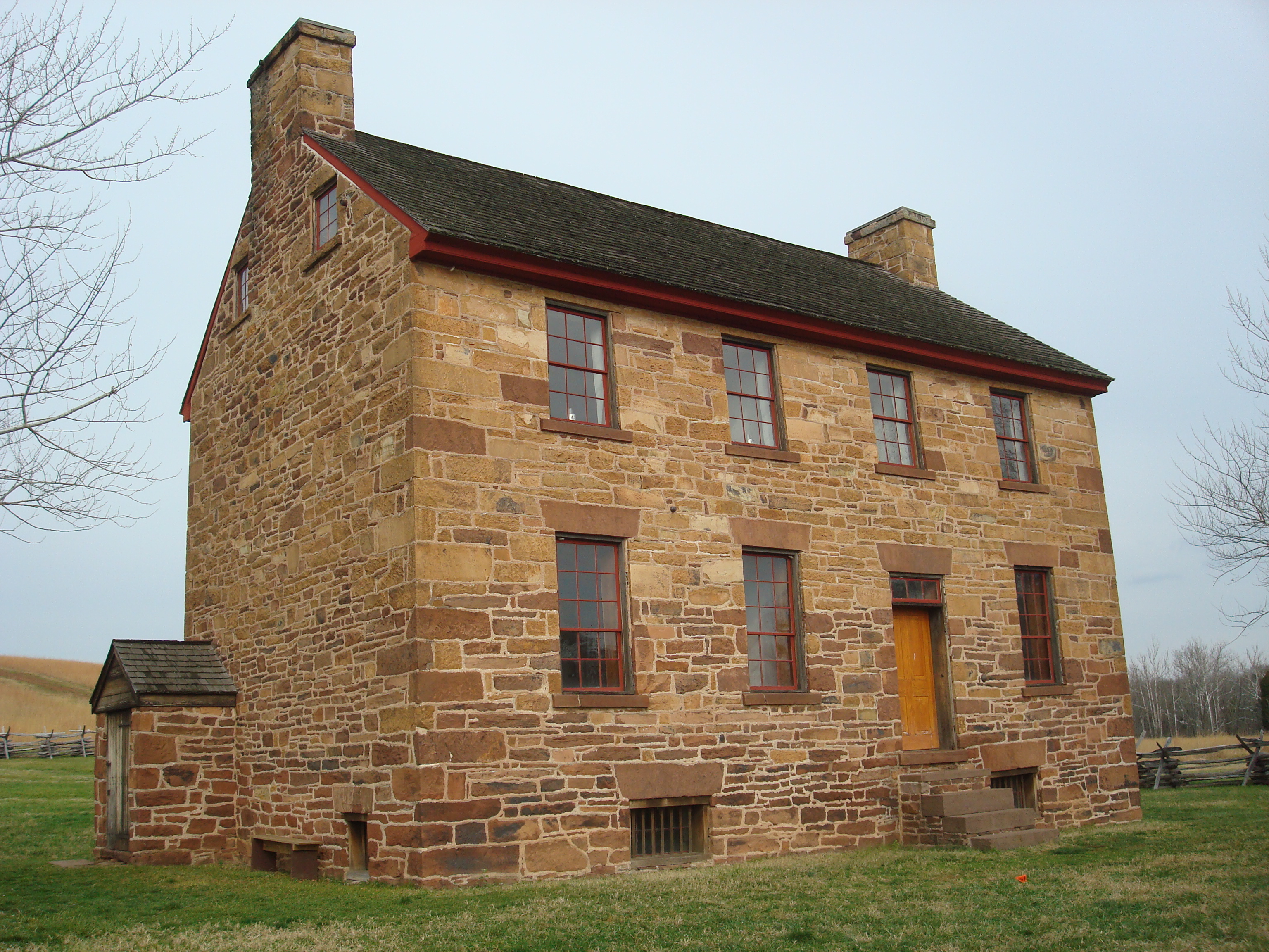 this house is made of stone