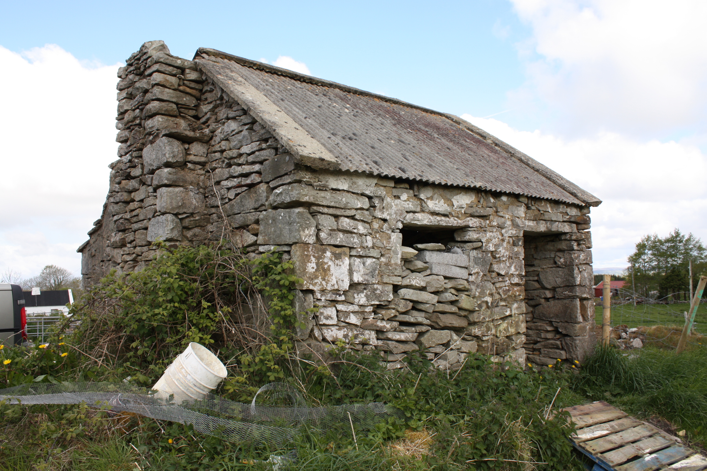 Building a small stone house